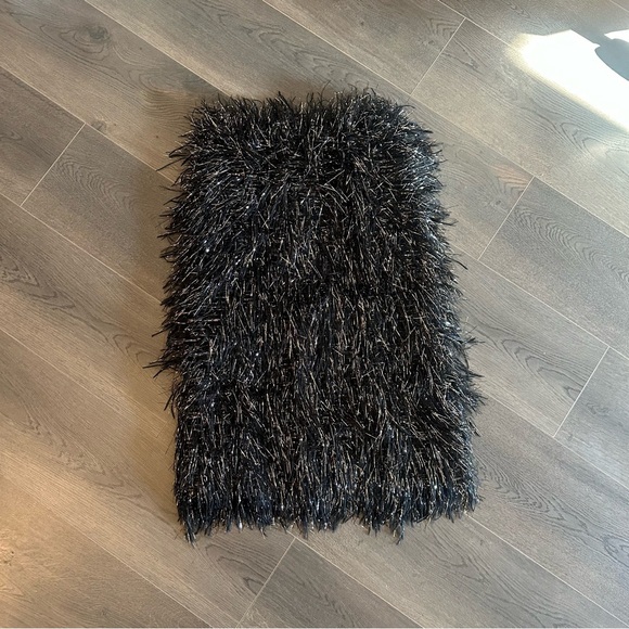 NEW Mansur Gavriel tinsel skirt (Sz 0) - Picture 4 of 14